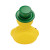 Custom St Patrick's Day Rubber Duck - Back View 
