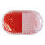 Custom Pill Gel Beads Hot/Cold Pack - Red