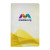 Custom 5" x 7" Groovy Sewn Paper Cover Notebook - yellow 