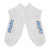 Custom Recycled Ankle Sock - White 