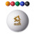 Custom Jumbo Round Foam Stress Balls - All Colors 
