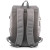 Custom Recycled Chilli Cooler Backpack - Dark Grey Back View 