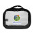 Custom Clear Cosmetic Travel Pouch - Clear Front View 