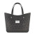 Custom Crocs Classic Large Tote - Black/White