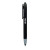 Custom Eclipse Recycled Ballpoint with Transparent Plunger - Black