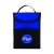 Custom Back Bay Recycled Non Woven Lunch Cooler - Blue with Black