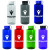 Custom Chains 36 oz Tritan Flair Bottle w/Drink-thru Lid - All colors