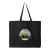 Custom Q-Tees 25L Jumbo Tote - Black 