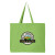 Custom Q-Tees 25L Jumbo Tote - Lime 