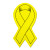 Custom Jumbo "Awareness Ribbon" Opener - Full Color - Yellow