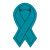 Custom Jumbo "Awareness Ribbon" Opener - Full Color - Teal