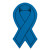 Custom Jumbo "Awareness Ribbon" Opener - Full Color - Blue