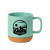 Custom Coaster Stoneware 13 oz Mug - Teal 