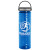 Custom Slim Fit Bottle with Grip Lid - 24 oz. - Screen Print - Translucent Blue 