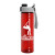Custom Slim Fit Bottle with Quick-Snap Lid - 24 oz. - Screen Print - Translucent Red