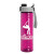 Custom Slim Fit Bottle with Quick-Snap Lid - 24 oz. - Screen Print - Translucent Fuchsia 
