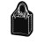 Custom Shopping Bag Jar Opener - Full Color - Black
