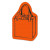 Custom Shopping Bag Jar Opener - Full Color - Orange