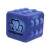 Custom Mood Stress Pop Cube - Blue/White Side View 
