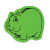 Custom Piggy Jar Opener - Full Color - Lime Green