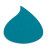 Custom Water Drop or Flame Jar Opener - Full Color - Teal