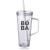 Custom 24 oz. Tilden Plastic Tumbler with Handle - Grey 