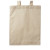 Custom Small 4 oz. Cotton Canvas Gift Bags - Natural Back View 