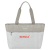 Custom Osprey Arcane Earth Tote - Pediment Grey Front View 