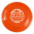 Custom High Flyer 9" Flyer Disk - Bright Orange