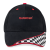Custom Merrimack Hat Co. Checkered Flag Race Hat - Black/White 