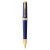 Custom Parker Ingenuity Ballpoint - Blue/Gold Front View 