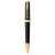 Custom Parker Ingenuity Ballpoint - Black/Gold Front View 