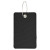 Custom American Tourister Zoom Turbo Luggage Tag - Black - Back View