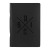 Custom 5.5" x 8" FSC Recycled Mano Slim Meeting Journal - Black