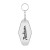 Custom Hotel California Keytag - Clear 