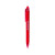 Custom Flex Recycled Ballpoint with Rubber Coating - Red