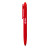 Custom Eclipse Recycled Ballpoint with Transparent Plunger - Red