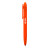 Custom Eclipse Recycled Ballpoint with Transparent Plunger - Orange