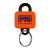 Custom EZ Clip Multi-Use Keychain & Badge Clip - Orange 