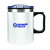 Custom Eden 14 oz. Travel Mug with Handle & Lock Lid - White