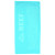 Custom Basic Weight Colored Beach Towel Tone on Tone - Turquoise 
