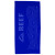 Custom Basic Weight Colored Beach Towel Tone on Tone - Royal Blue 