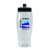 Custom Pedal Pusher 27 oz Recycled Transparent Contour Bottle w/Push-Pull Lid - Clear