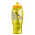 Custom Rotation 27 oz Transparent Contour Bottle w/Push-Pull Lid - Transparent Yellow 