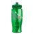 Custom Rotation 27 oz Transparent Contour Bottle w/Push-Pull Lid - Transparent Green 