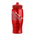 Custom Rotation 27 oz Transparent Contour Bottle w/Push-Pull Lid - Transparent Red 