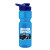 Custom Tandem 28 oz Recycled Transparent Bike Bottle w/Drink-thru Lid - Transparent Blue