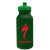 Custom Road Rebel 20 oz Bike Bottle - Colors w/Push-Pull Lid - Dark Green