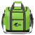 Custom Flip Flap Insulated Cooler Bag - Lime Green