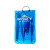 Custom Translucent 5-Piece Manicure Pouch - Transclucent blue